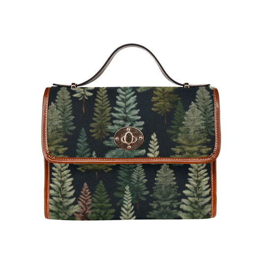 Evergreen Trees Satchel