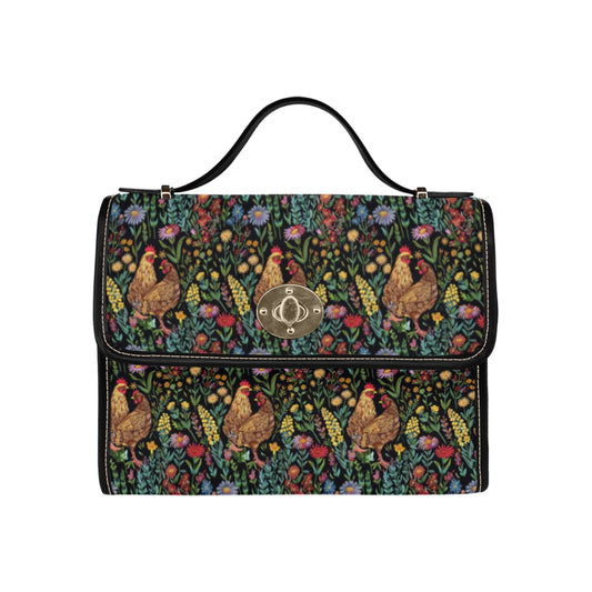 Floral Chicken Satchel