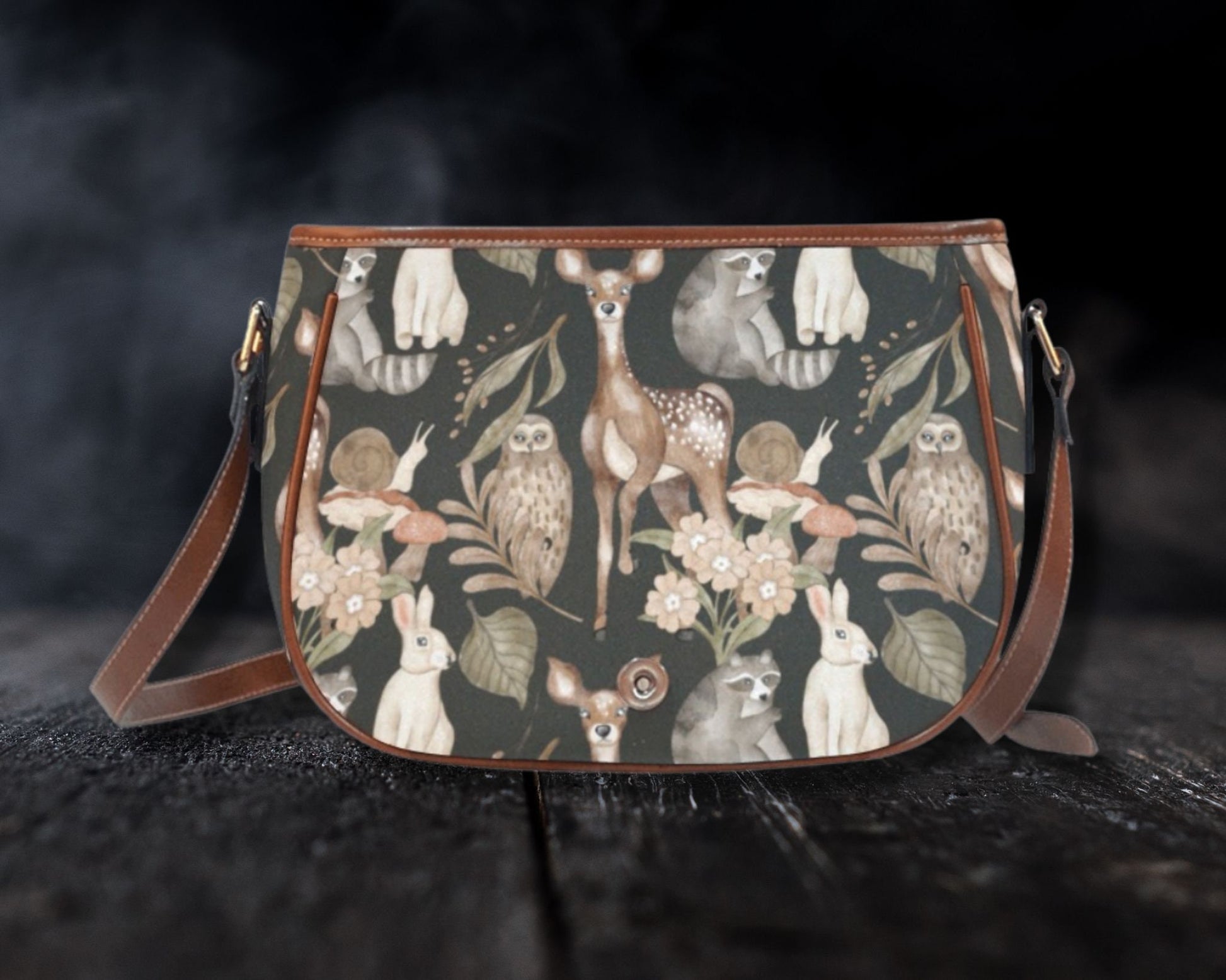 Woodland Animals Saddle Bag