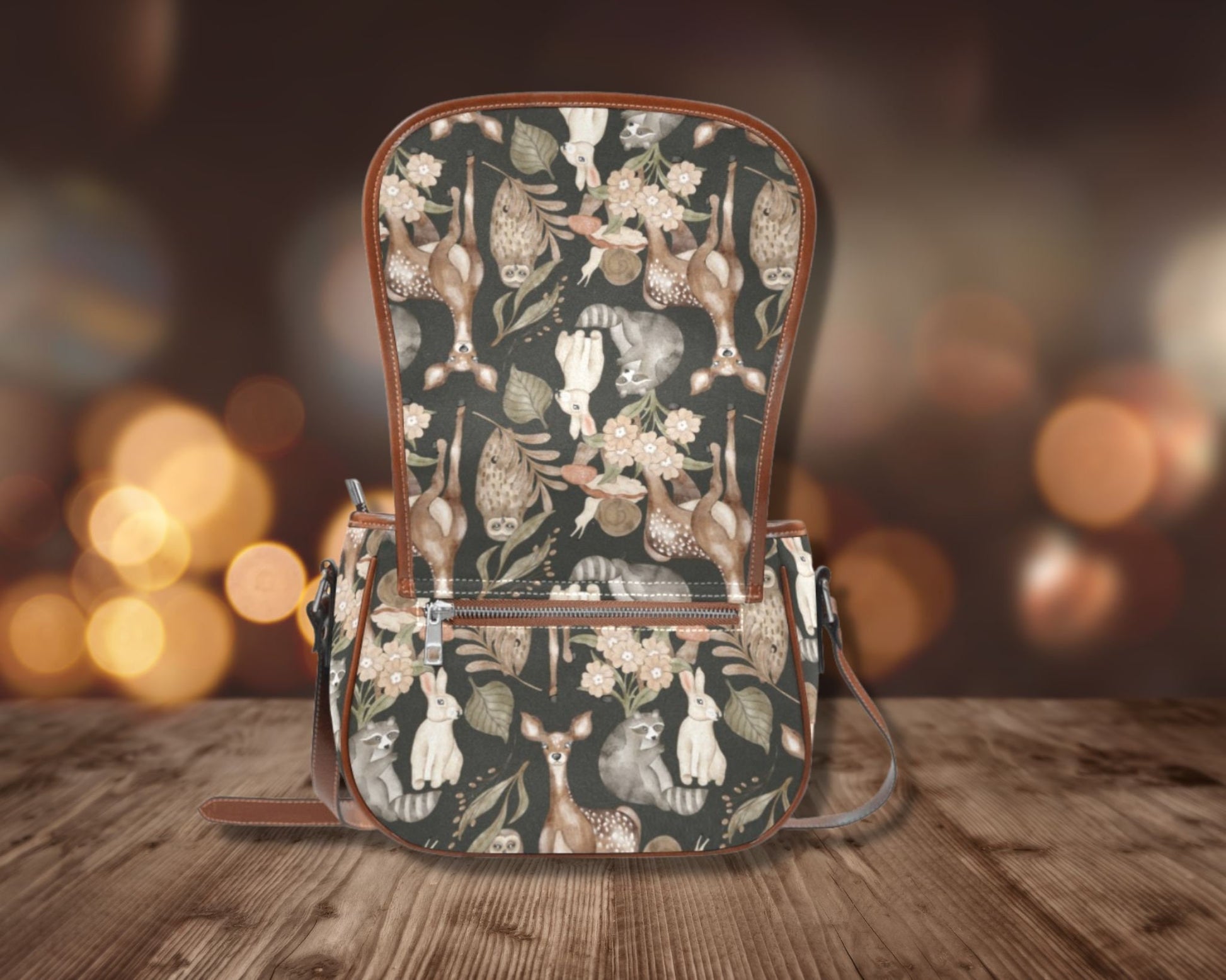 Woodland Animals Saddle Bag