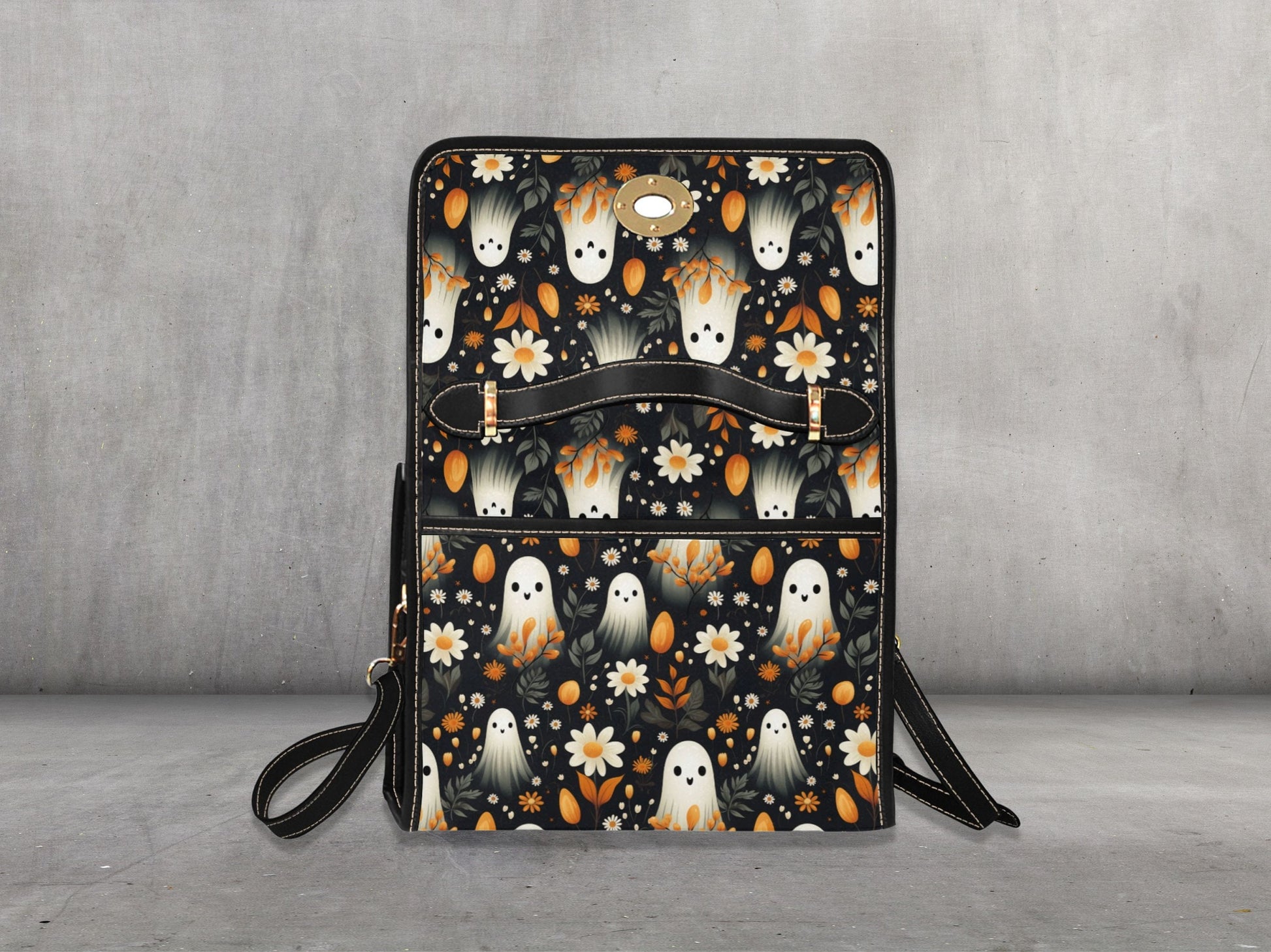 Floral Ghost Satchel