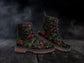 Holly Berry Combat Boots