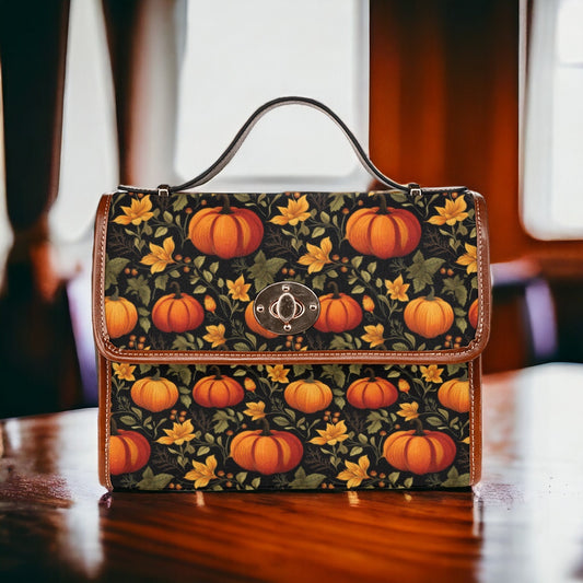 Autumn Pumpkins Satchel