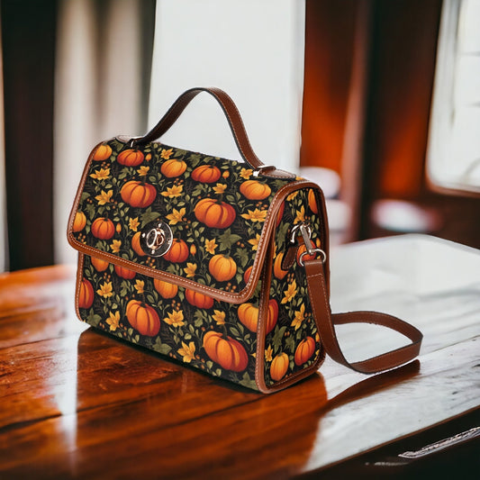 Autumn Pumpkins Satchel